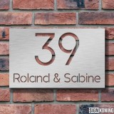 Lasergesneden Naambord