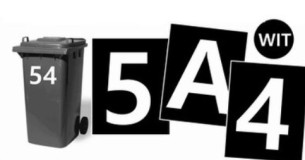 Zelfklevend Huisnummer